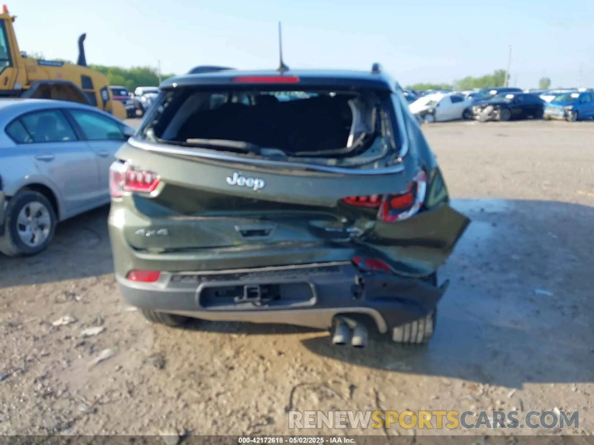 6 fotografías del automóvil dañado 3C4NJDCB7KT646715 JEEP COMPASS 2019