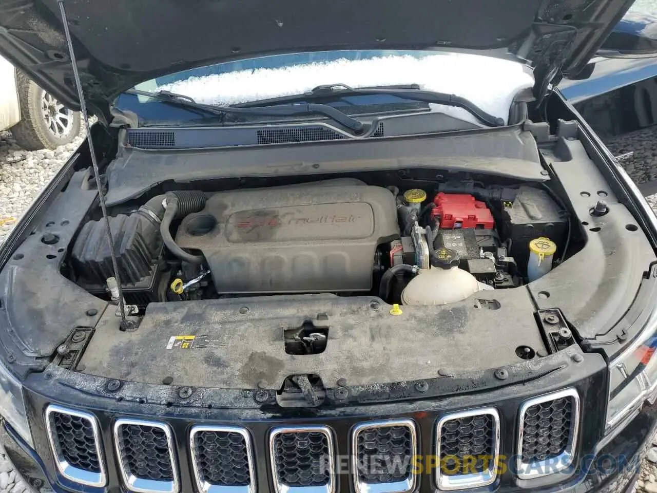 12 fotografías del automóvil dañado 3C4NJDCB7KT742344 JEEP COMPASS 2019