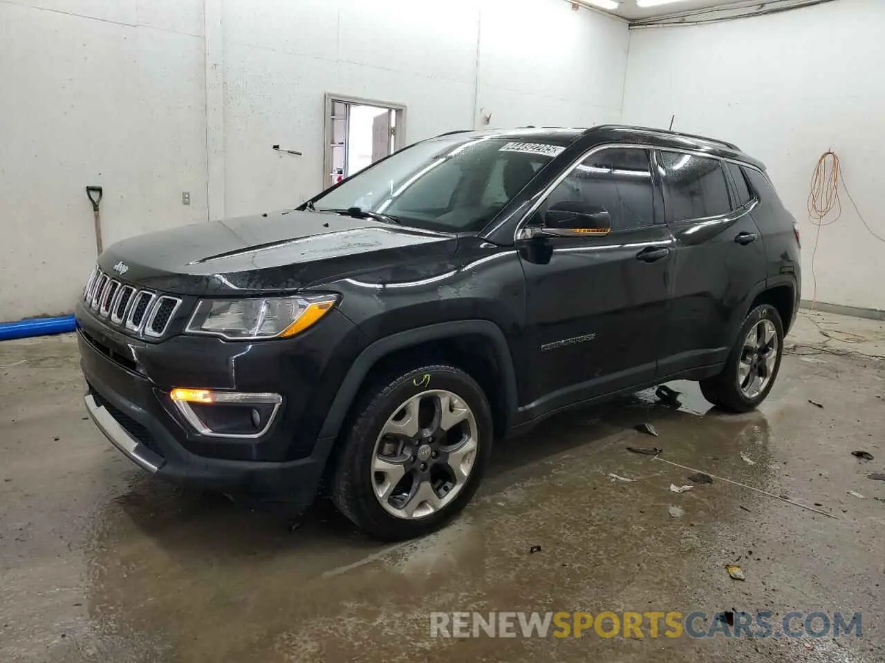 1 fotografías del automóvil dañado 3C4NJDCB7KT842685 JEEP COMPASS 2019