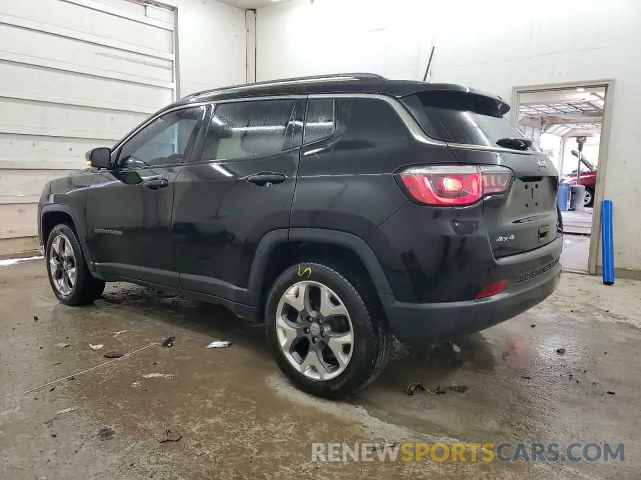 2 fotografías del automóvil dañado 3C4NJDCB7KT842685 JEEP COMPASS 2019