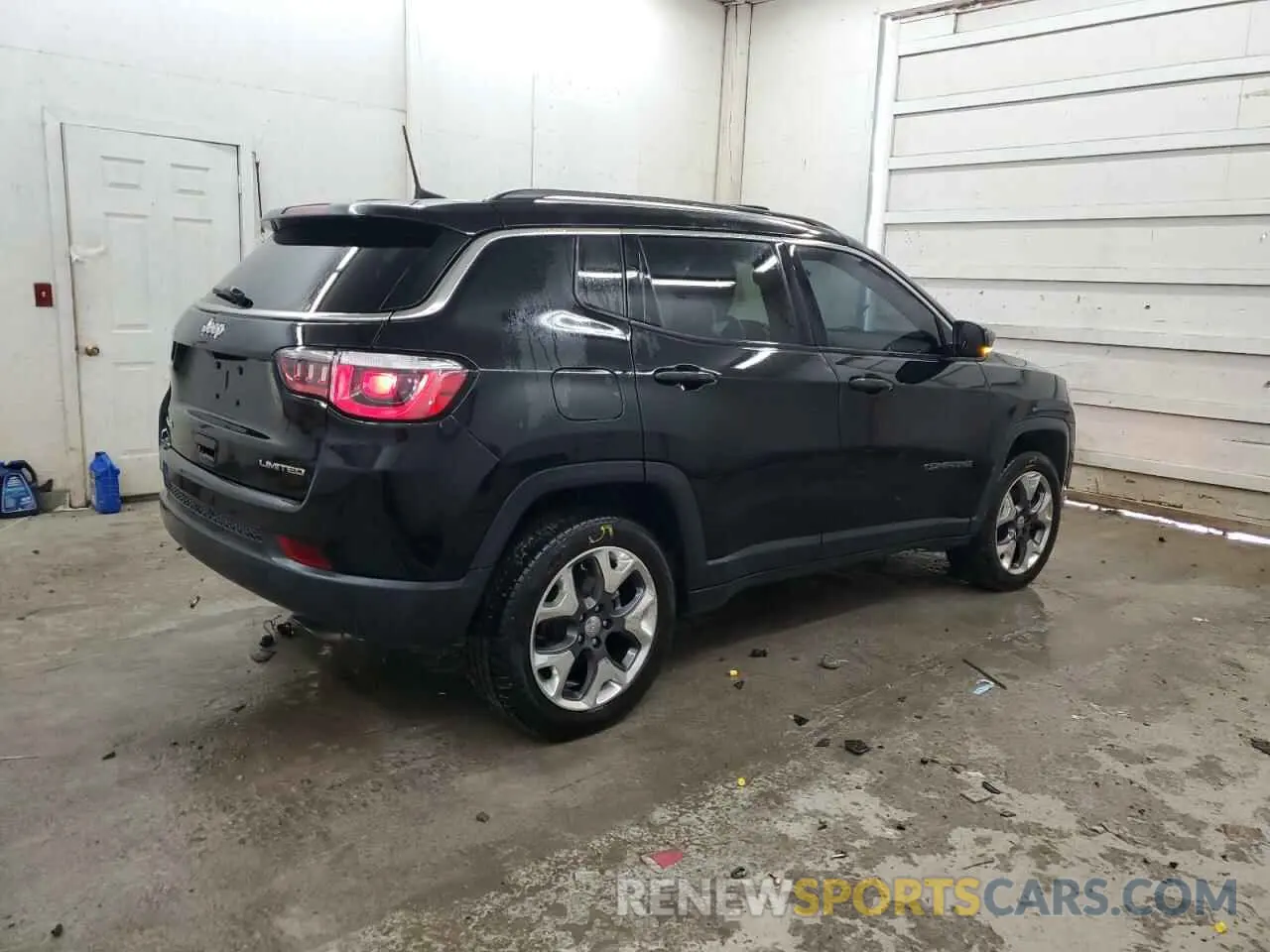 3 fotografías del automóvil dañado 3C4NJDCB7KT842685 JEEP COMPASS 2019