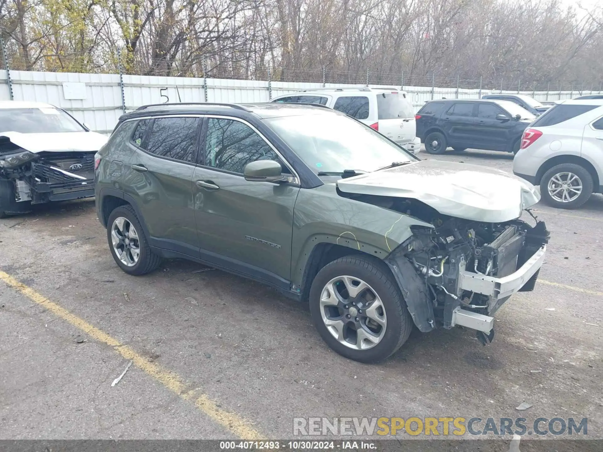 1 fotografías del automóvil dañado 3C4NJDCB7KT843304 JEEP COMPASS 2019