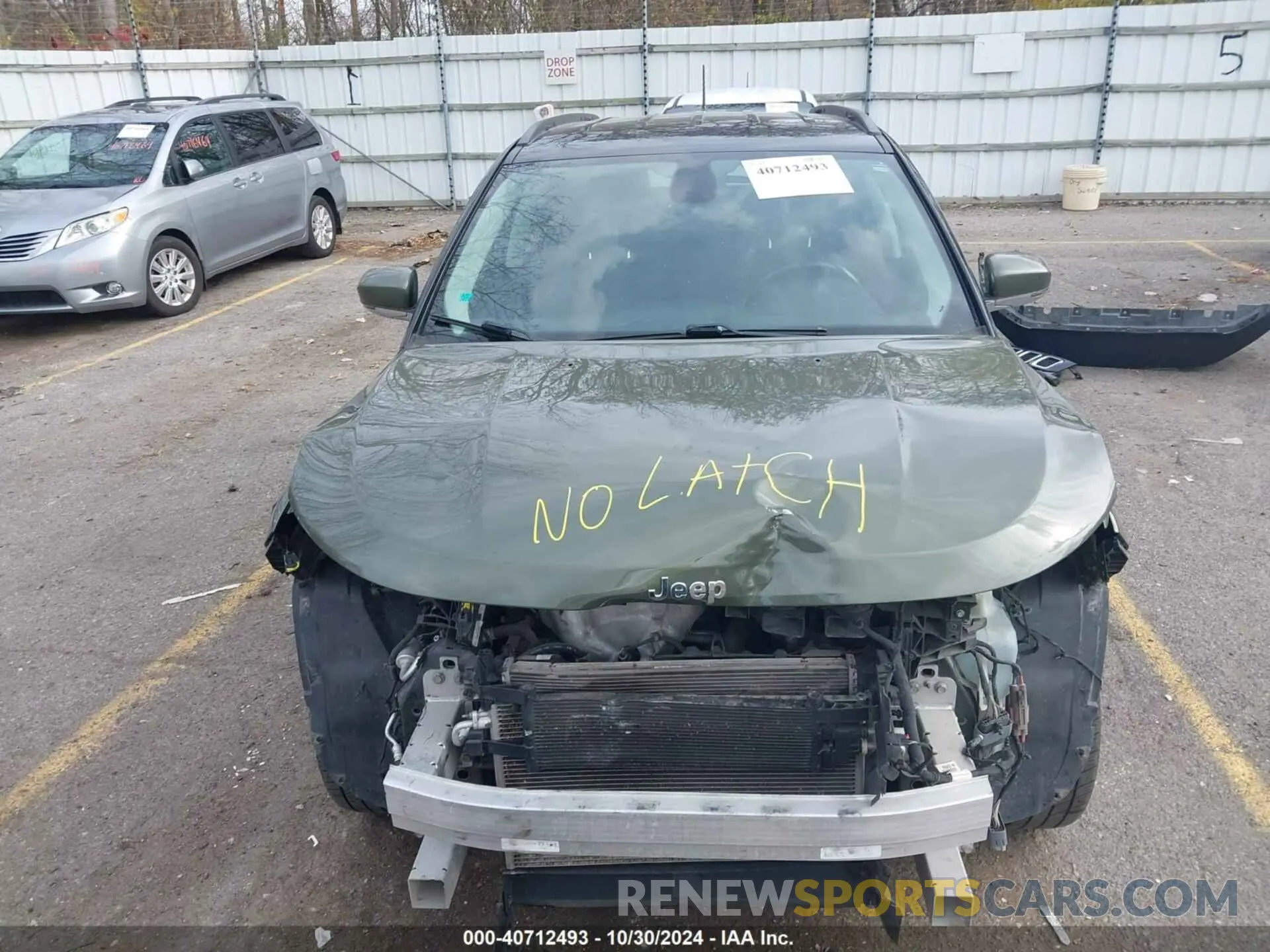 13 fotografías del automóvil dañado 3C4NJDCB7KT843304 JEEP COMPASS 2019