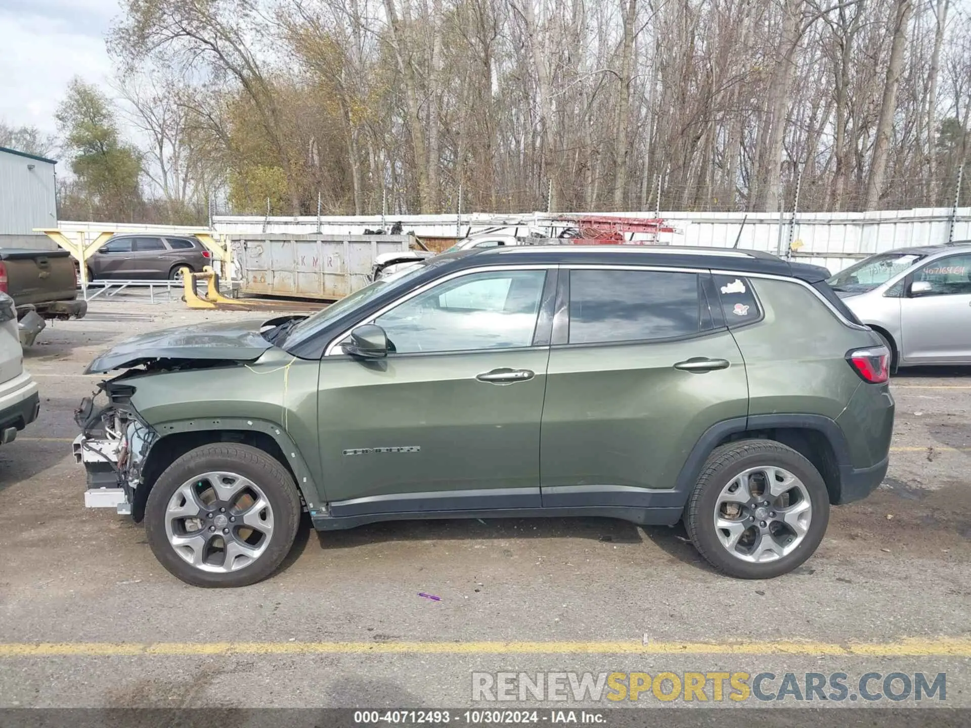 15 fotografías del automóvil dañado 3C4NJDCB7KT843304 JEEP COMPASS 2019