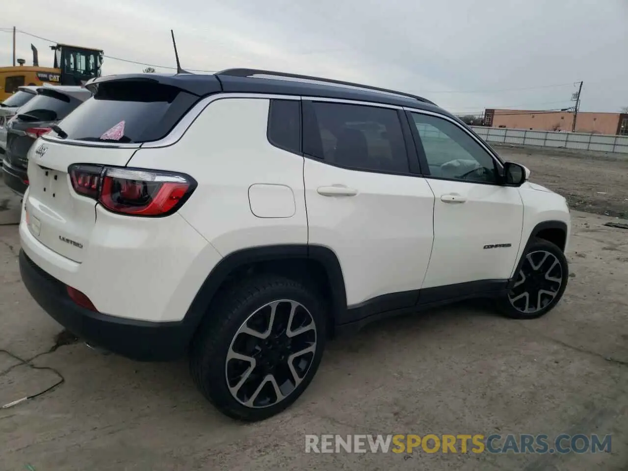 3 fotografías del automóvil dañado 3C4NJDCB8KT654256 JEEP COMPASS 2019