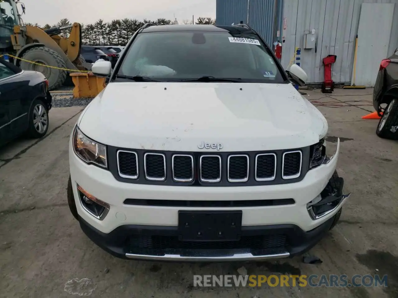 5 fotografías del automóvil dañado 3C4NJDCB8KT654256 JEEP COMPASS 2019