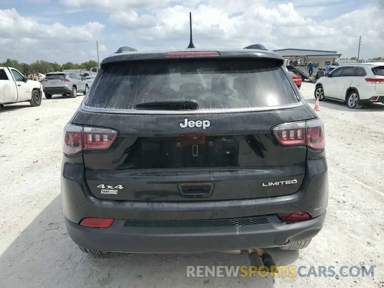6 fotografías del automóvil dañado 3C4NJDCB8KT661384 JEEP COMPASS 2019