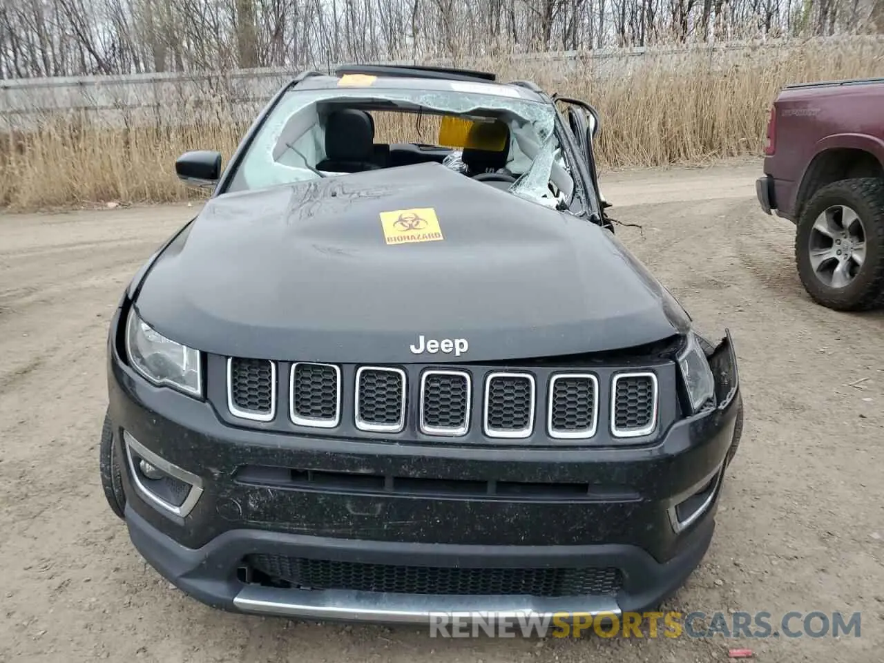 5 fotografías del automóvil dañado 3C4NJDCB8KT672479 JEEP COMPASS 2019