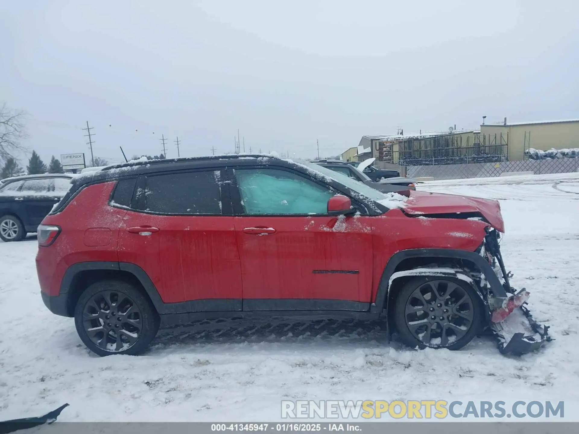 13 fotografías del automóvil dañado 3C4NJDCB8KT827029 JEEP COMPASS 2019
