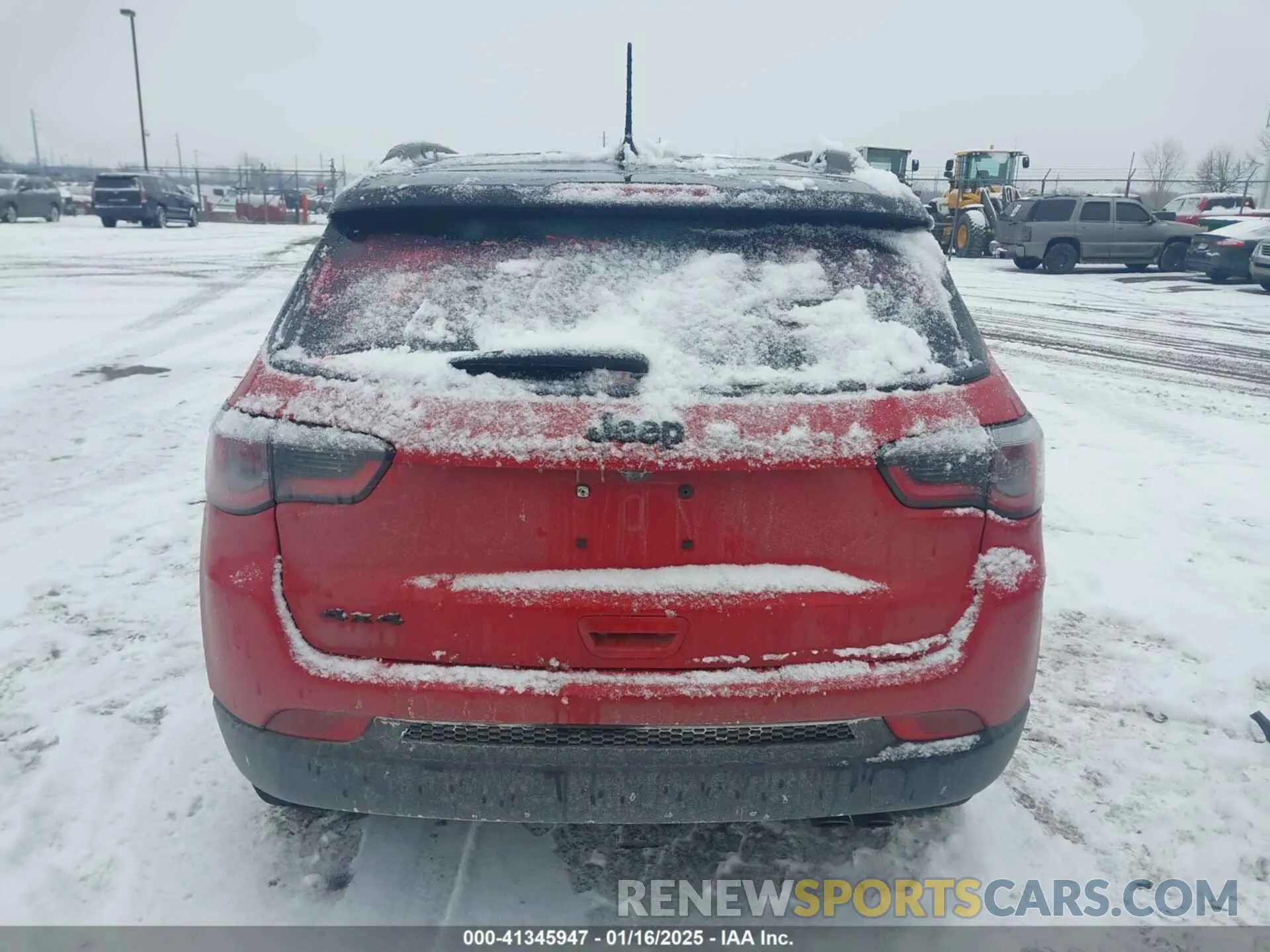 16 fotografías del automóvil dañado 3C4NJDCB8KT827029 JEEP COMPASS 2019