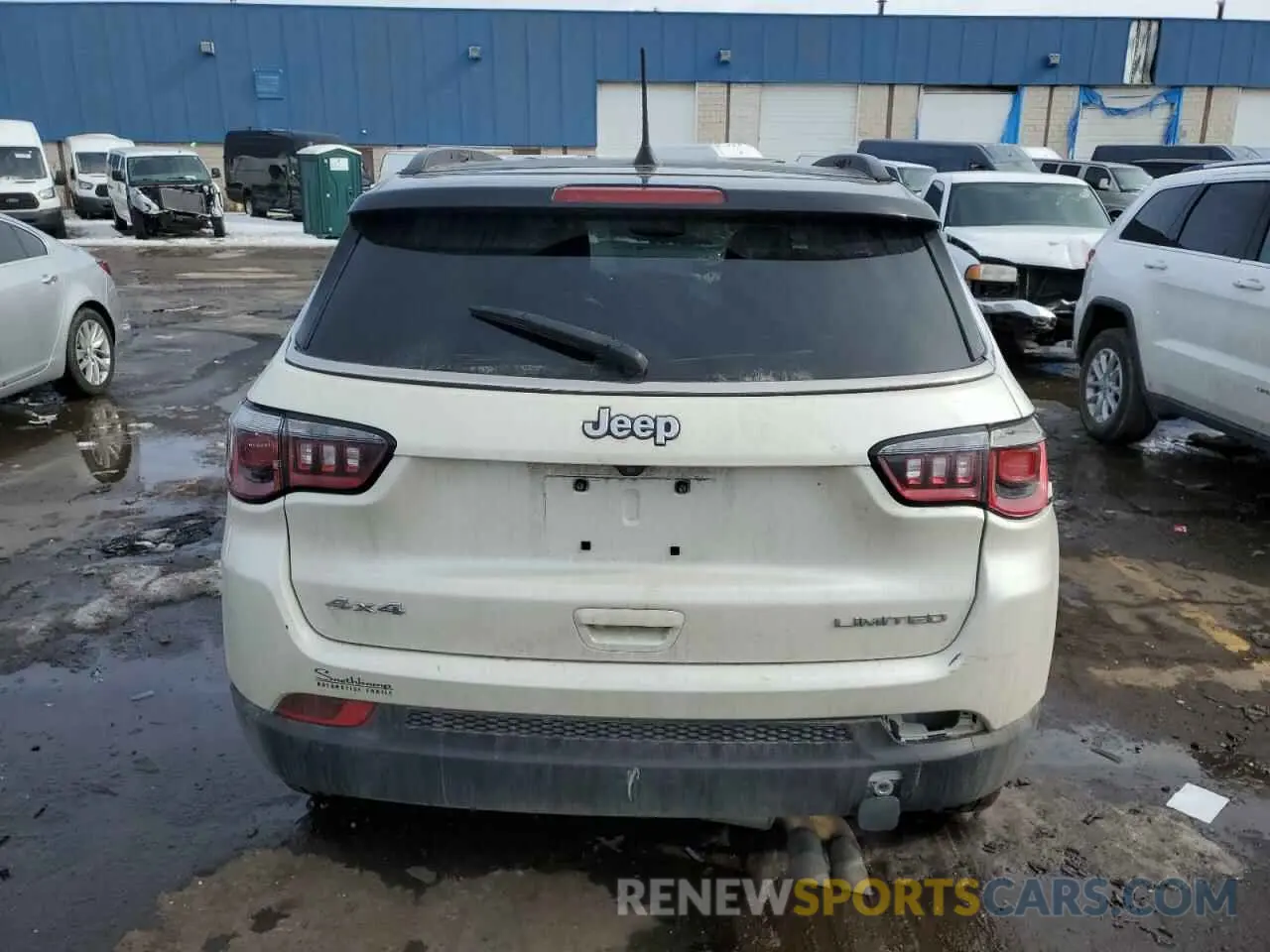 6 fotografías del automóvil dañado 3C4NJDCB9KT741728 JEEP COMPASS 2019