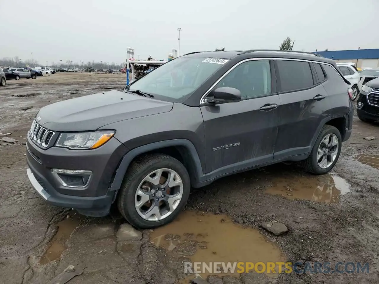 1 fotografías del automóvil dañado 3C4NJDCB9KT817707 JEEP COMPASS 2019