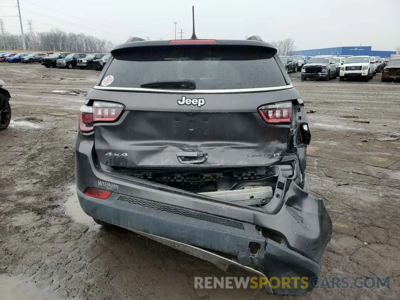6 fotografías del automóvil dañado 3C4NJDCB9KT817707 JEEP COMPASS 2019