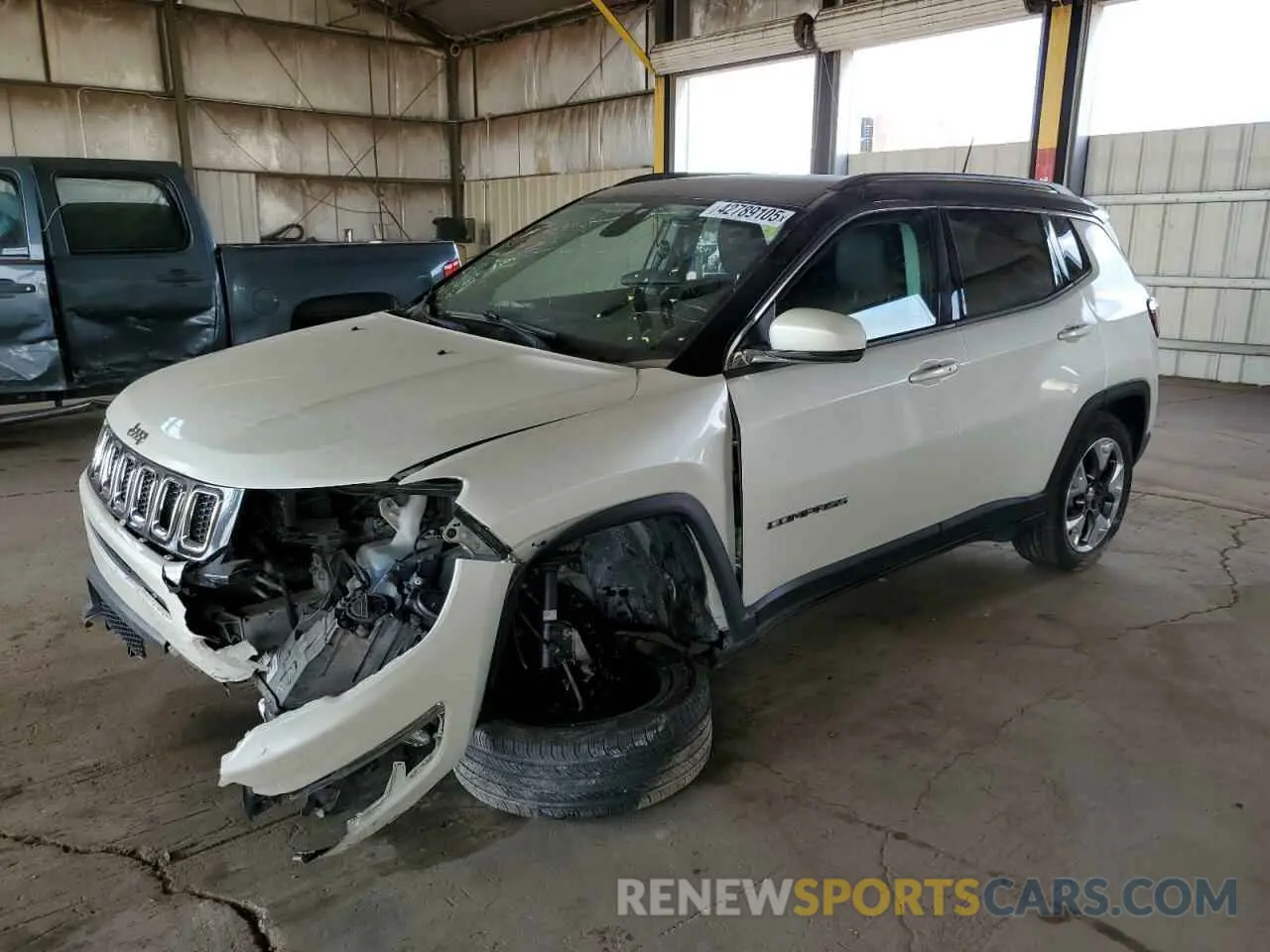 1 fotografías del automóvil dañado 3C4NJDCB9KT827623 JEEP COMPASS 2019