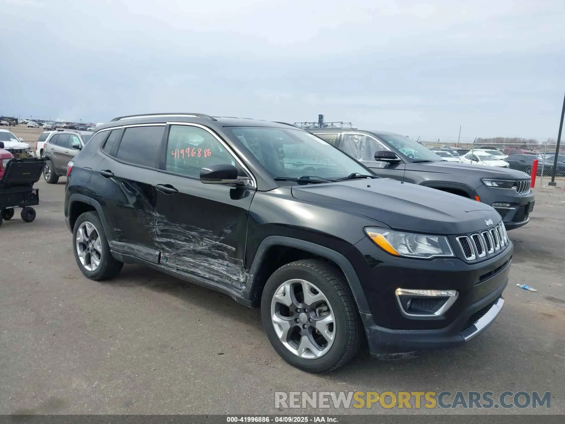 1 fotografías del automóvil dañado 3C4NJDCBXKT651567 JEEP COMPASS 2019