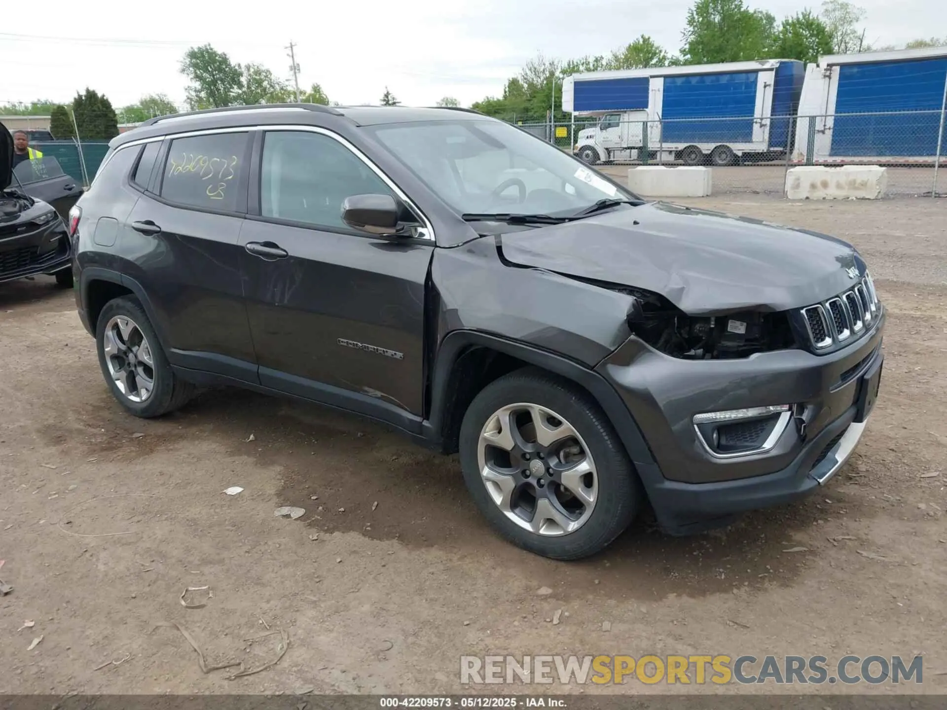 1 fotografías del automóvil dañado 3C4NJDCBXKT747585 JEEP COMPASS 2019