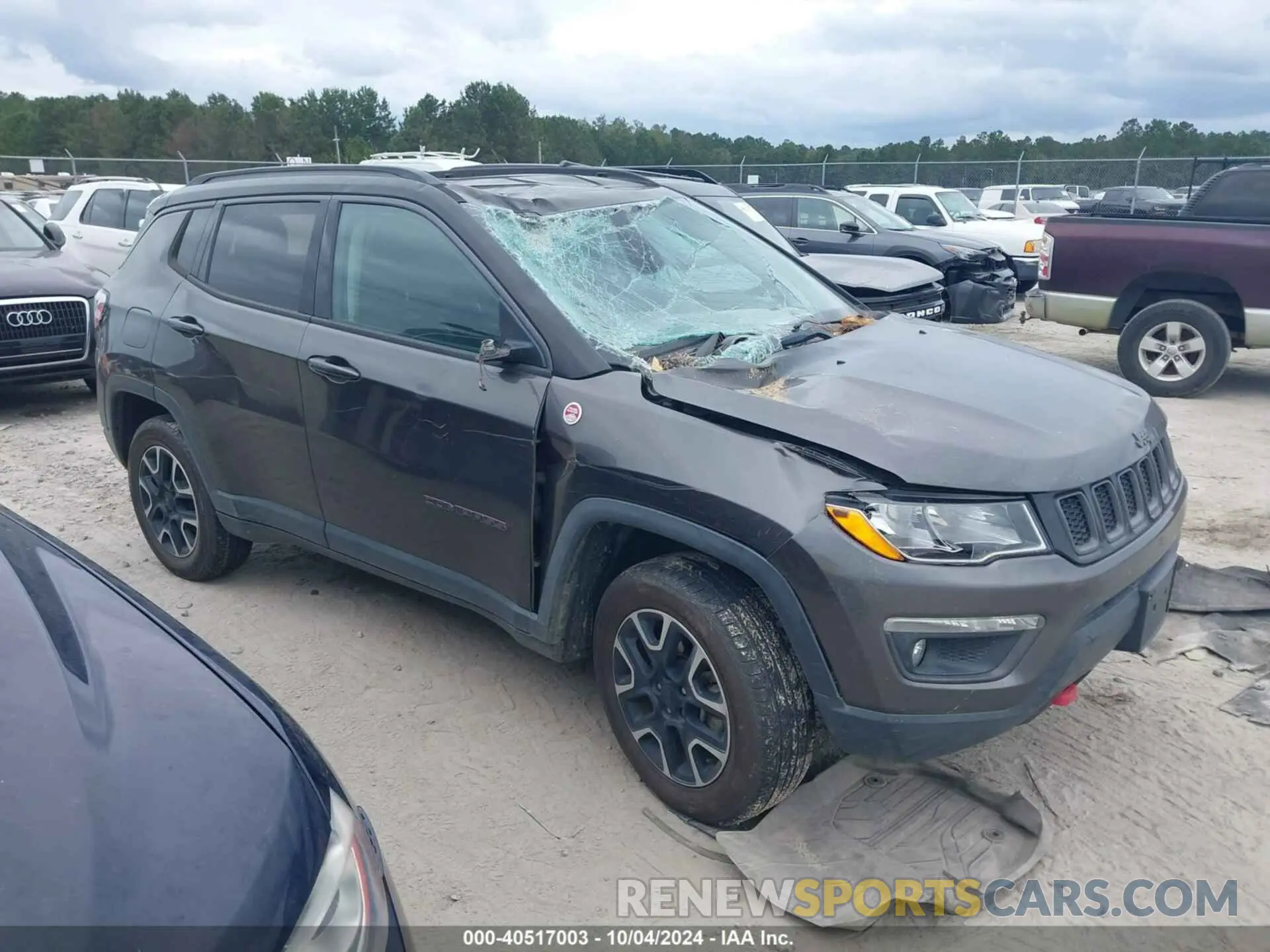 1 fotografías del automóvil dañado 3C4NJDDB1KT740099 JEEP COMPASS 2019