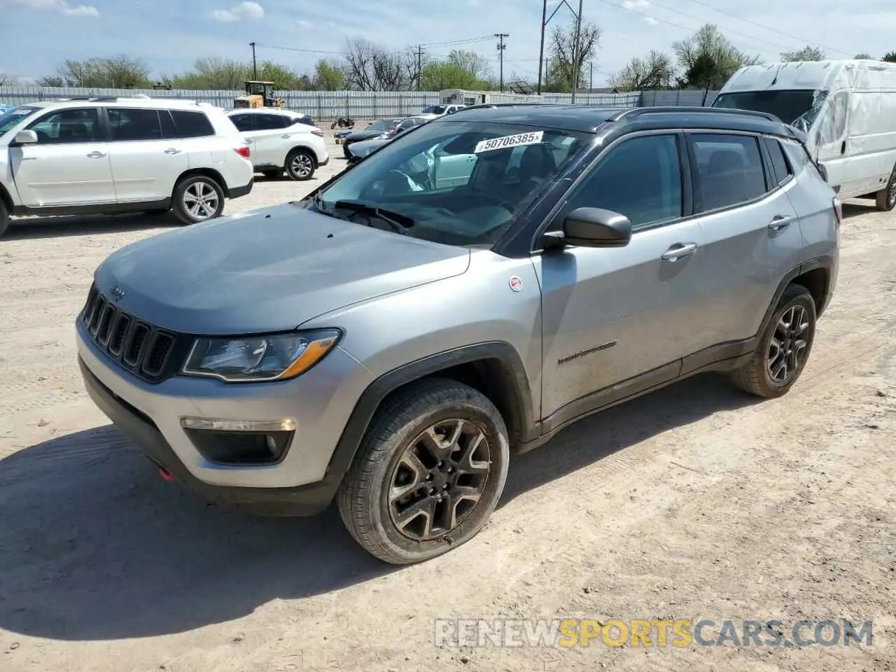 1 fotografías del automóvil dañado 3C4NJDDB2KT739673 JEEP COMPASS 2019