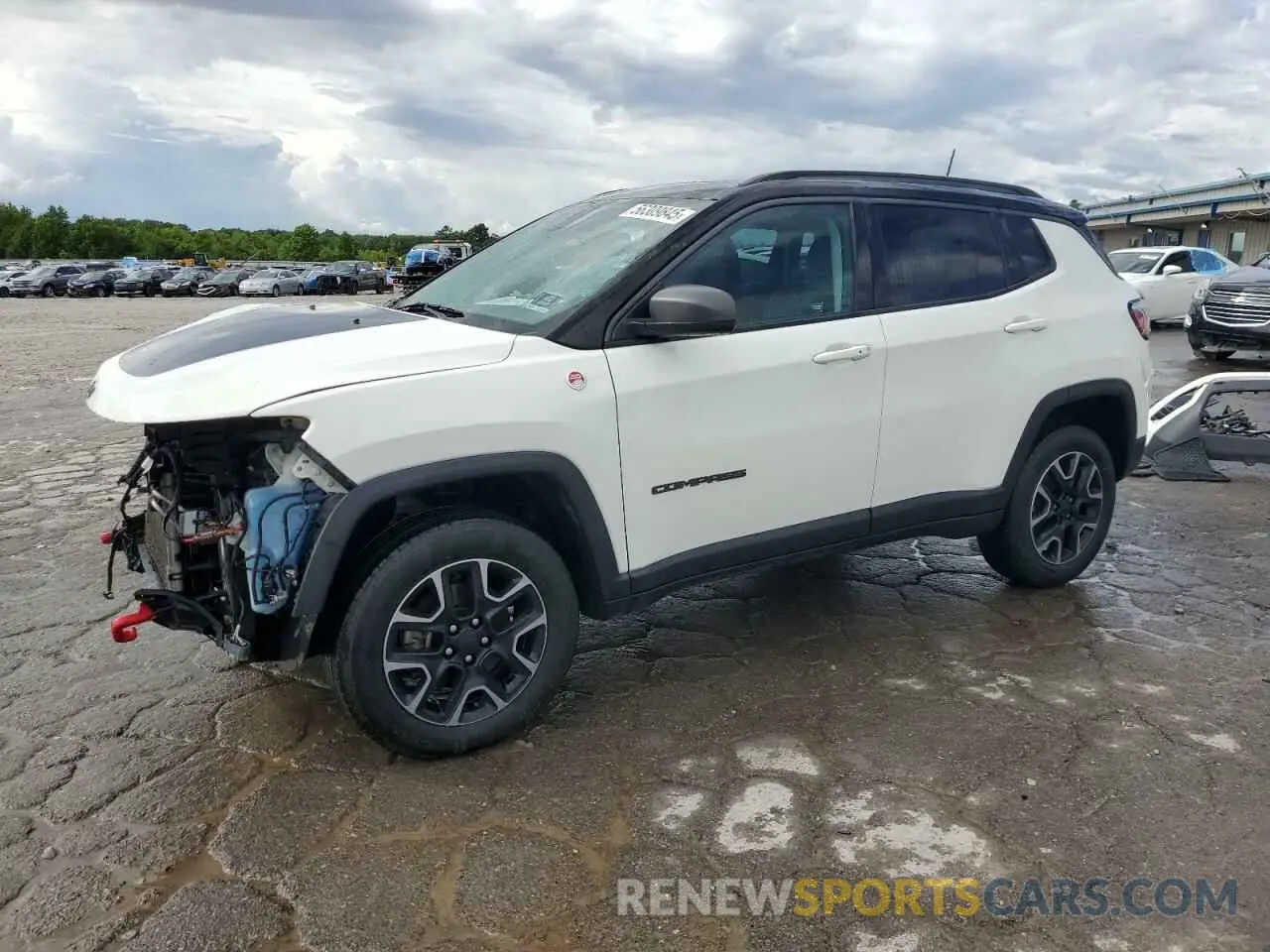 1 fotografías del automóvil dañado 3C4NJDDB3KT594983 JEEP COMPASS 2019