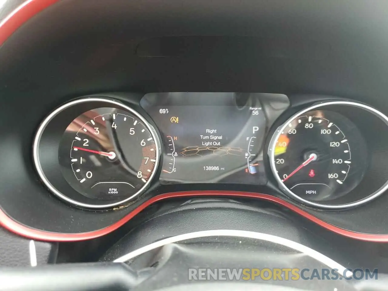 9 fotografías del automóvil dañado 3C4NJDDB3KT594983 JEEP COMPASS 2019