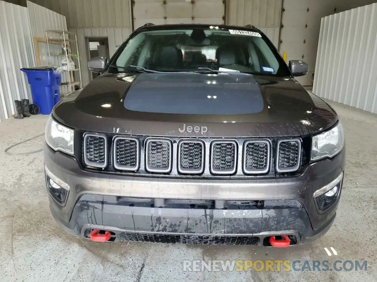 5 fotografías del automóvil dañado 3C4NJDDB3KT721795 JEEP COMPASS 2019