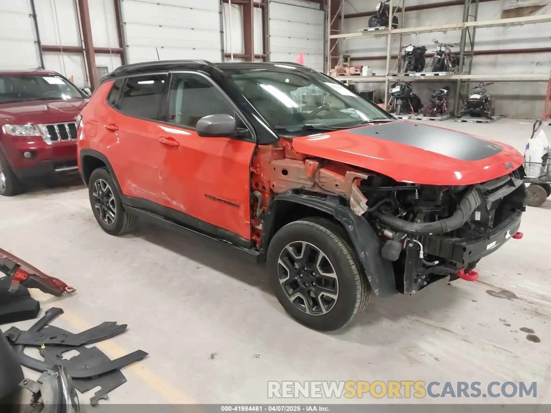 1 fotografías del automóvil dañado 3C4NJDDB3KT727726 JEEP COMPASS 2019