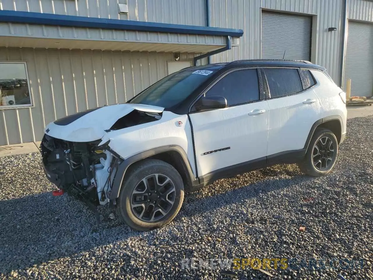 1 fotografías del automóvil dañado 3C4NJDDB3KT733154 JEEP COMPASS 2019