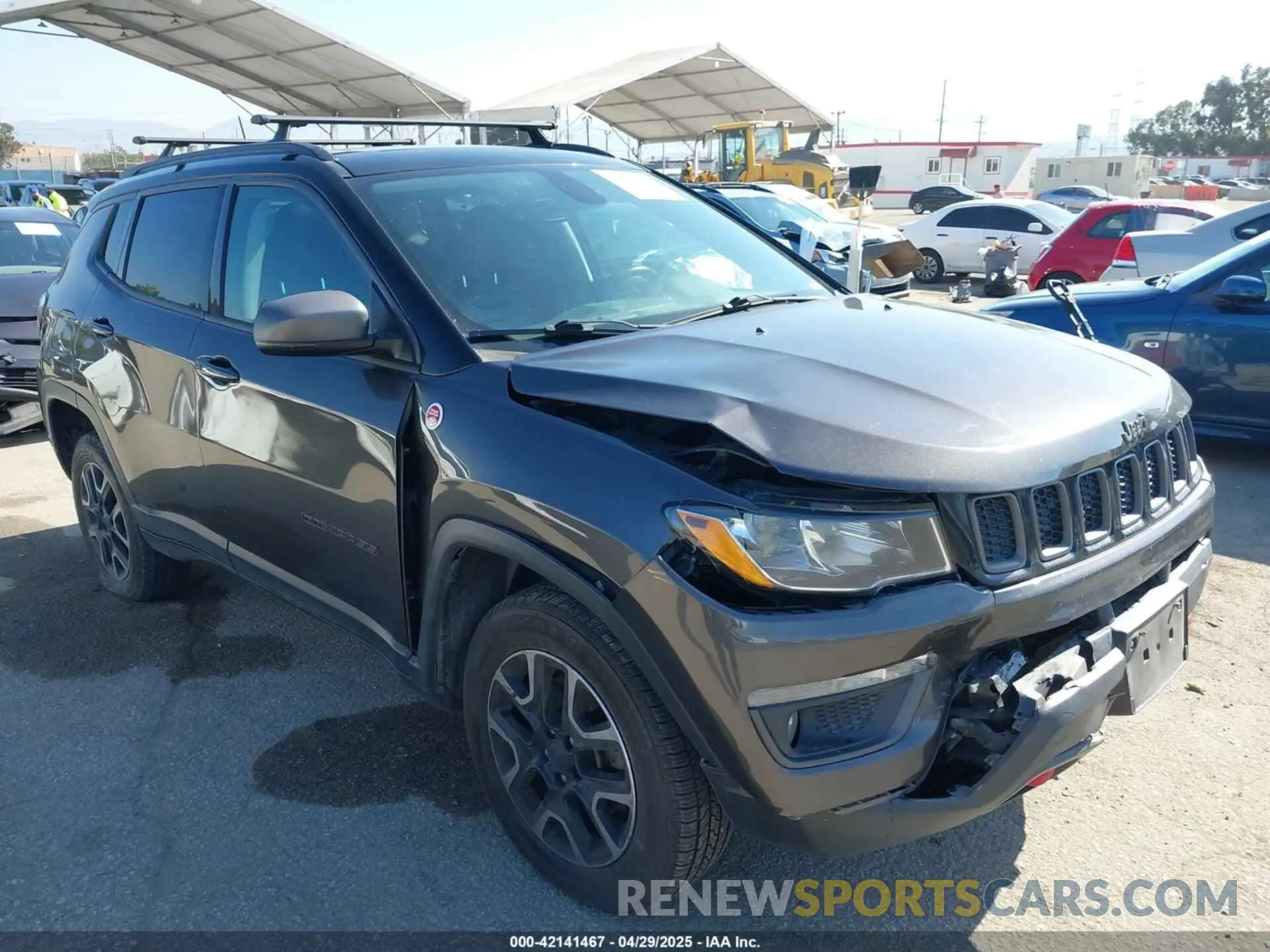 1 fotografías del automóvil dañado 3C4NJDDB3KT759849 JEEP COMPASS 2019