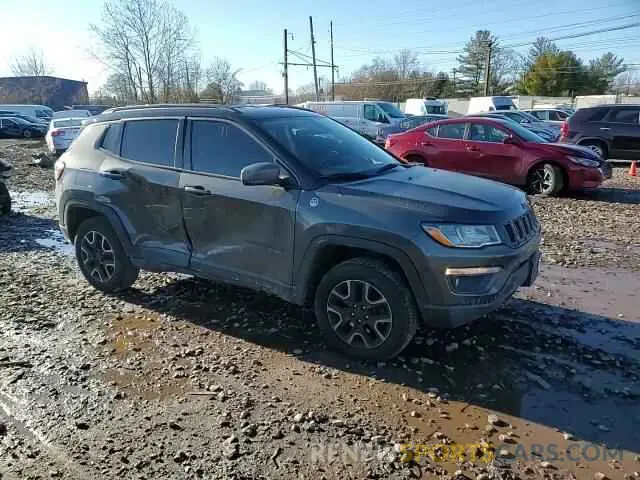 10 fotografías del automóvil dañado 3C4NJDDB5KT775860 JEEP COMPASS 2019