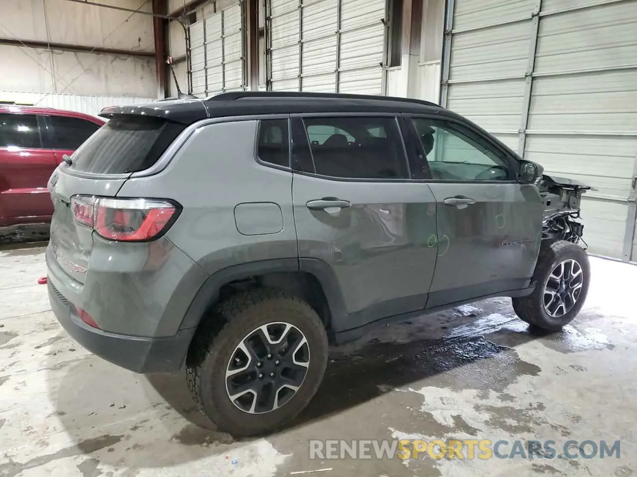 3 fotografías del automóvil dañado 3C4NJDDB5KT799253 JEEP COMPASS 2019