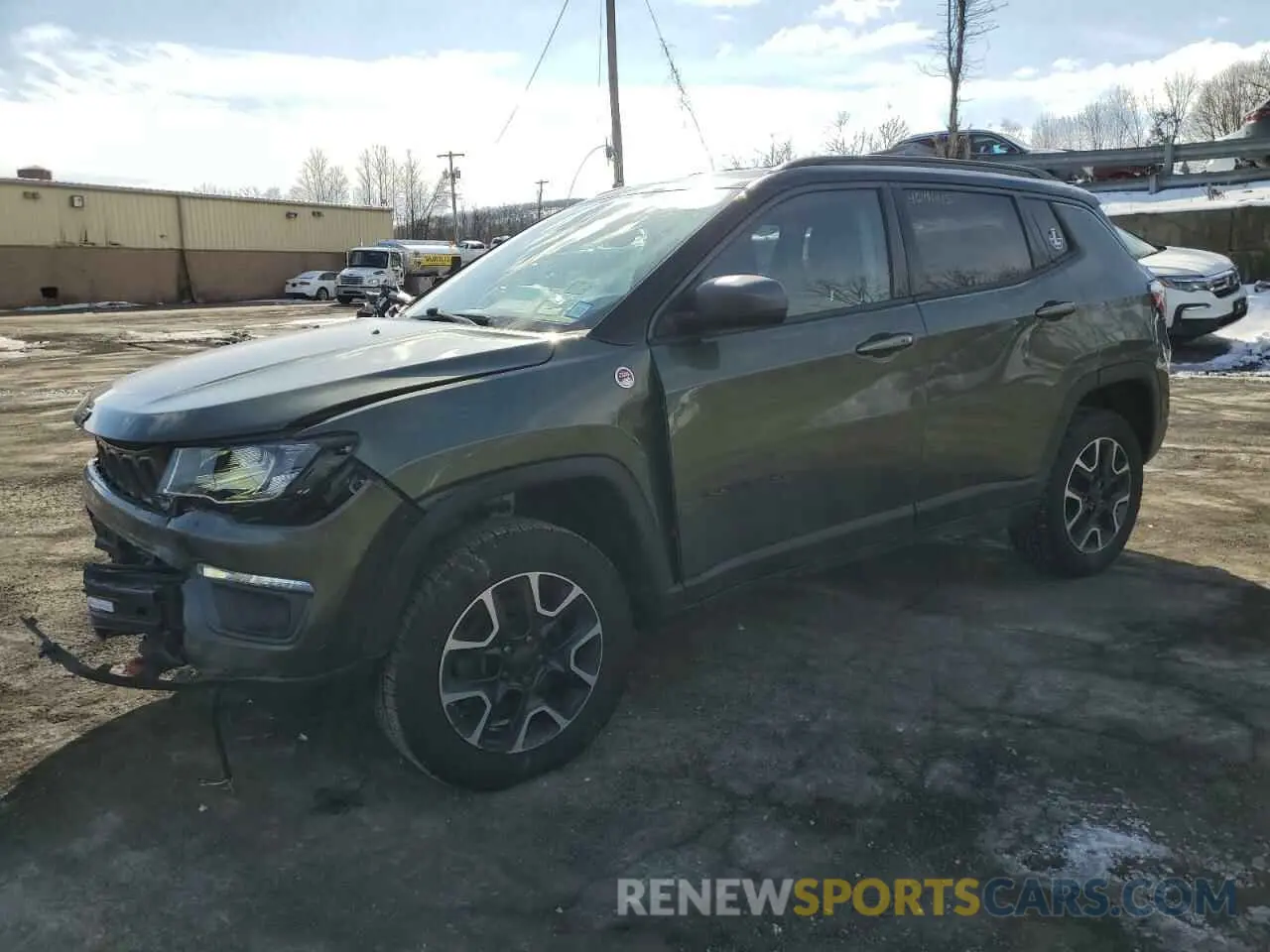 1 fotografías del automóvil dañado 3C4NJDDB5KT799866 JEEP COMPASS 2019