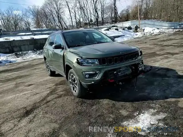 11 fotografías del automóvil dañado 3C4NJDDB5KT799866 JEEP COMPASS 2019