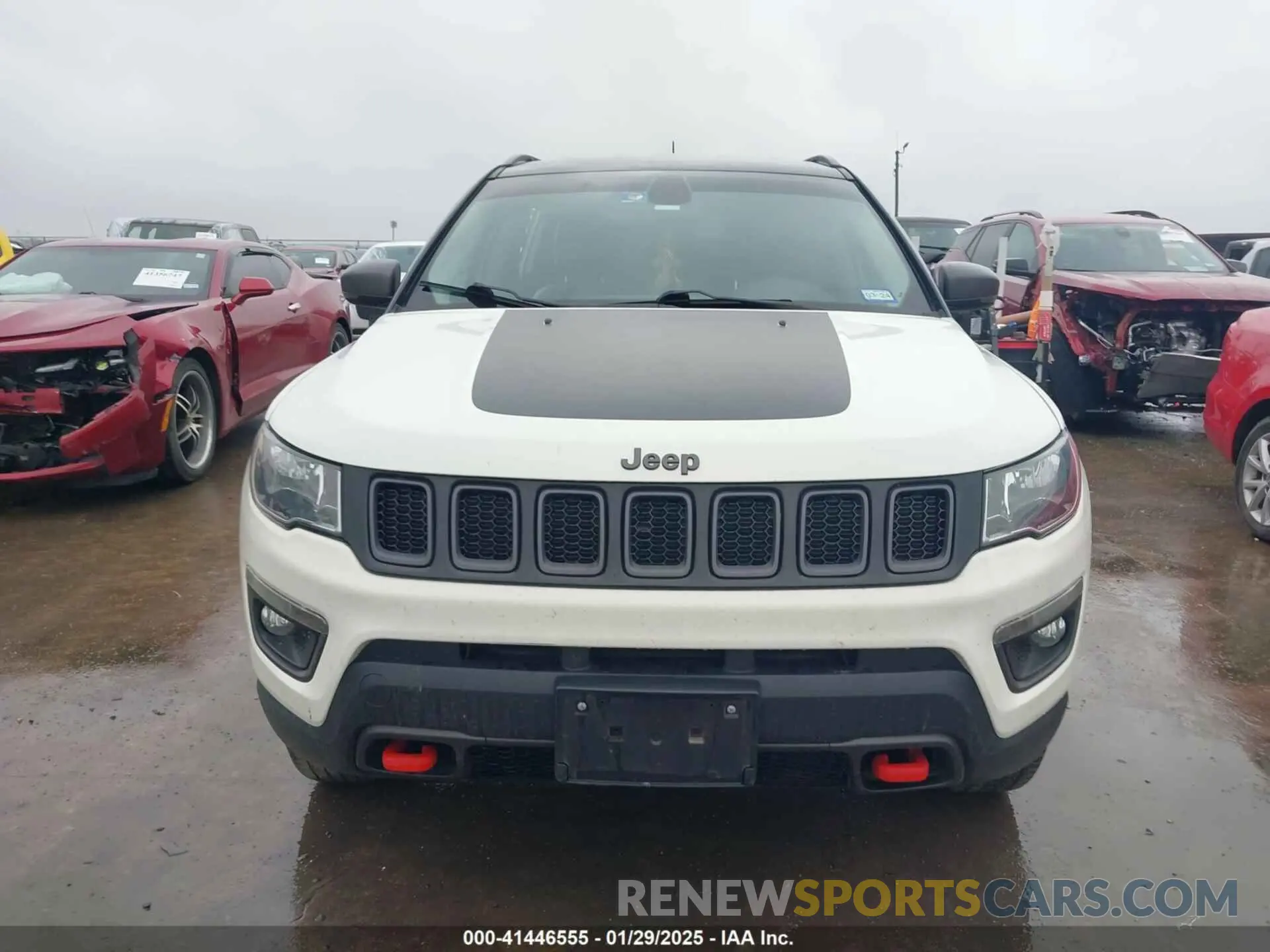 12 fotografías del automóvil dañado 3C4NJDDB6KT811491 JEEP COMPASS 2019