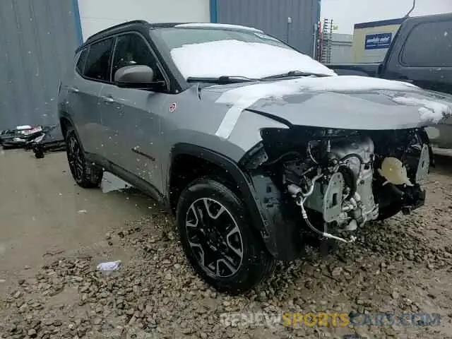 11 fotografías del automóvil dañado 3C4NJDDB7KT661987 JEEP COMPASS 2019