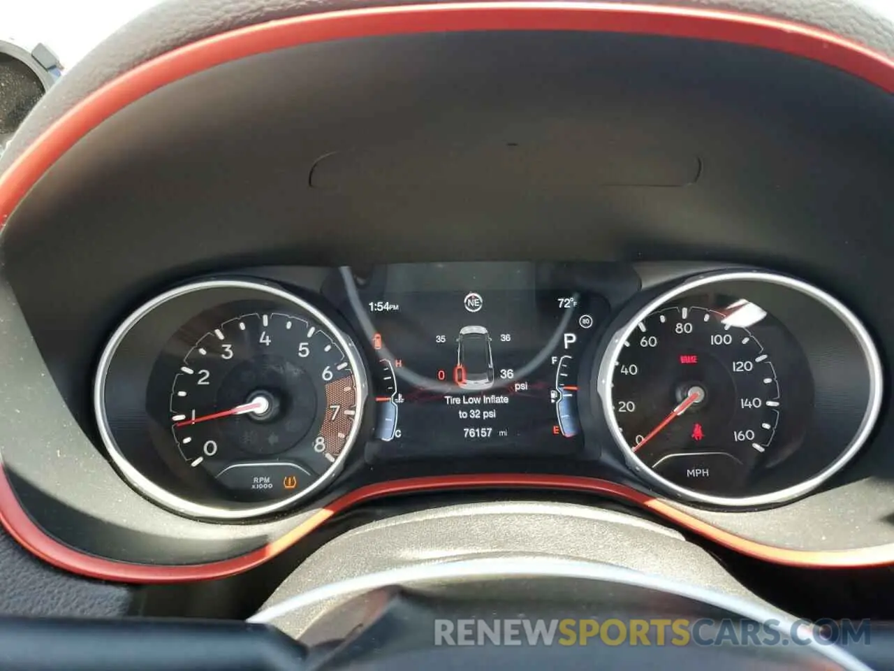 9 fotografías del automóvil dañado 3C4NJDDB7KT795995 JEEP COMPASS 2019