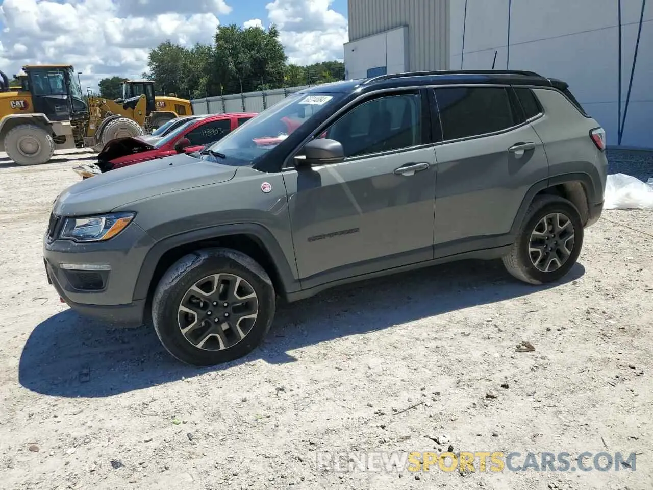 1 fotografías del automóvil dañado 3C4NJDDB8KT714485 JEEP COMPASS 2019