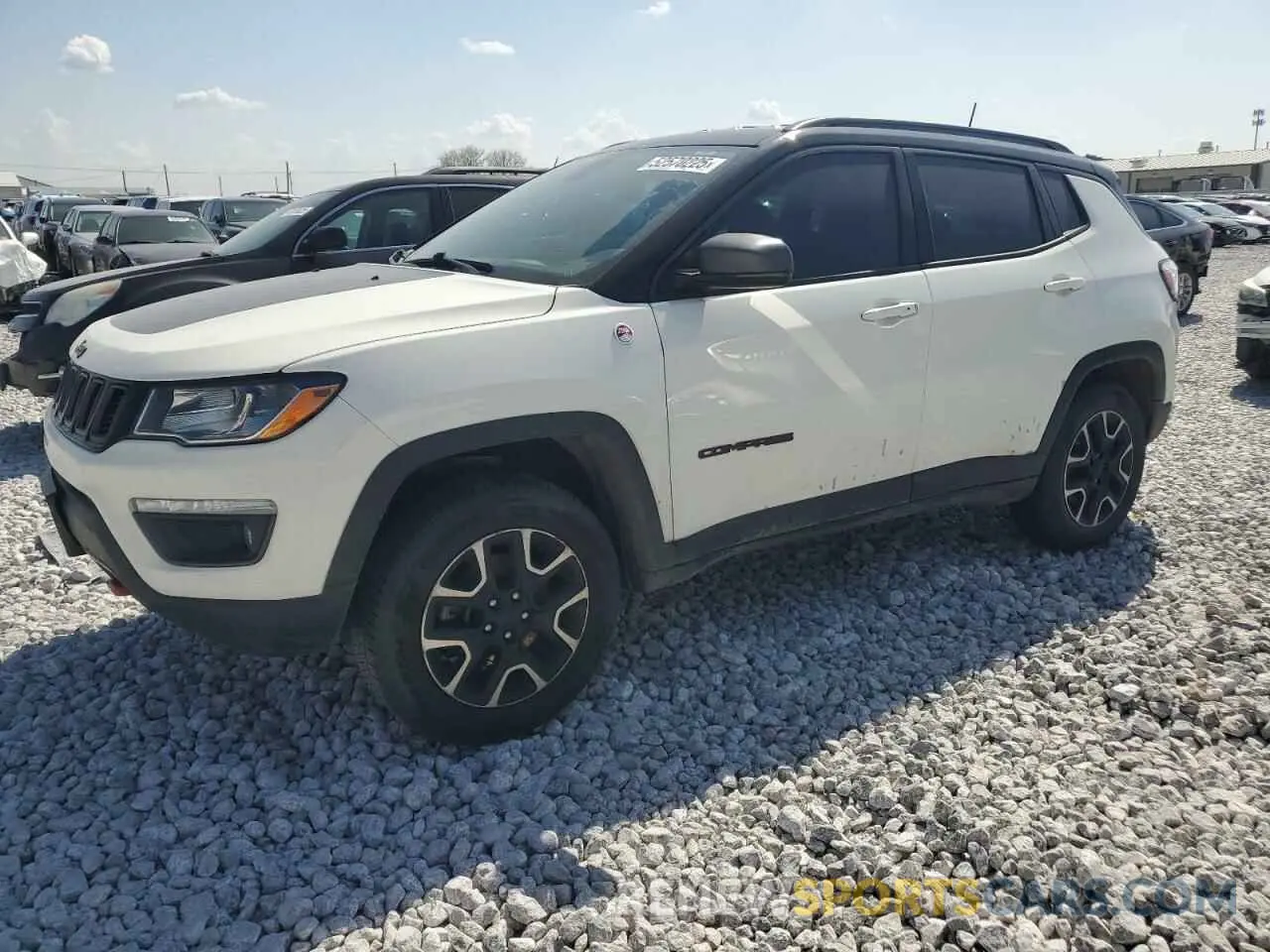 1 fotografías del automóvil dañado 3C4NJDDB8KT791261 JEEP COMPASS 2019