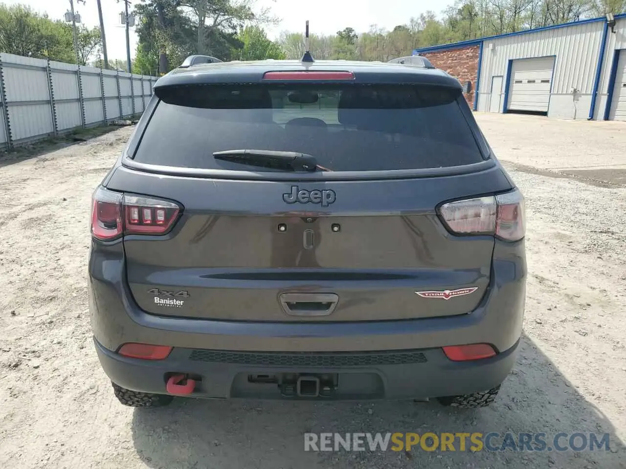 6 fotografías del automóvil dañado 3C4NJDDB9KT668729 JEEP COMPASS 2019
