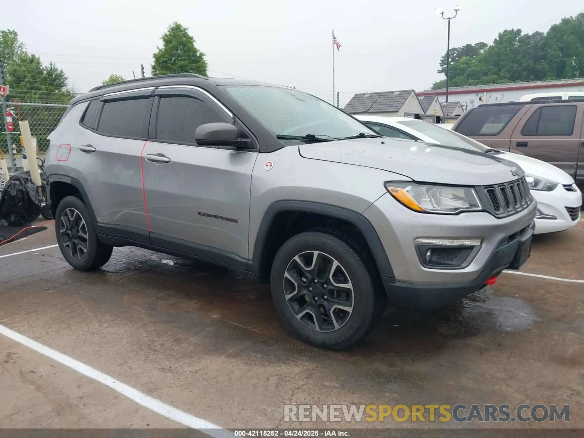 1 fotografías del automóvil dañado 3C4NJDDB9KT721767 JEEP COMPASS 2019