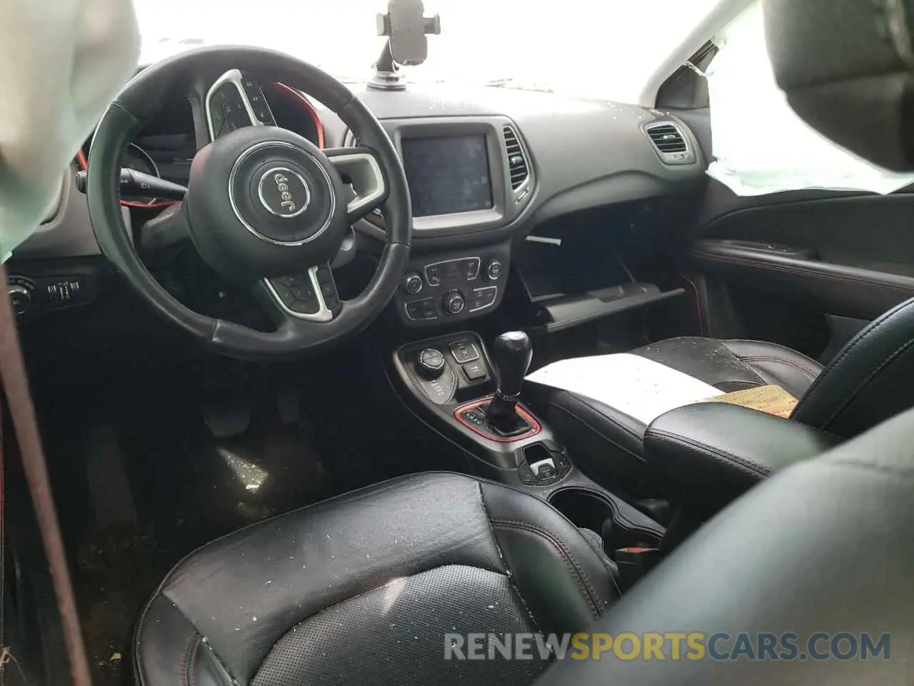 8 fotografías del automóvil dañado 3C4NJDDB9KT727522 JEEP COMPASS 2019