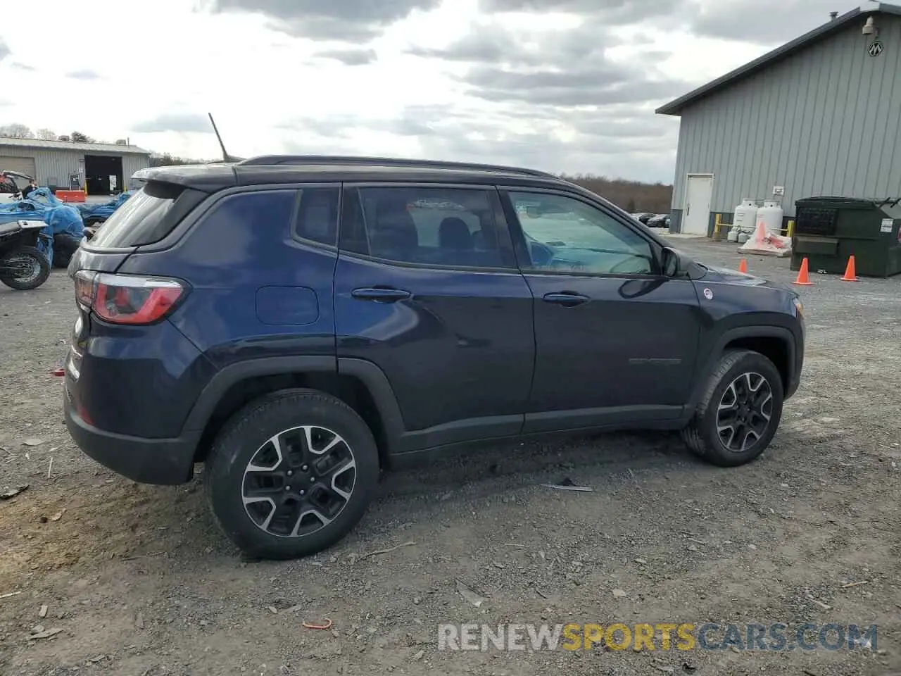 3 fotografías del automóvil dañado 3C4NJDDB9KT790278 JEEP COMPASS 2019
