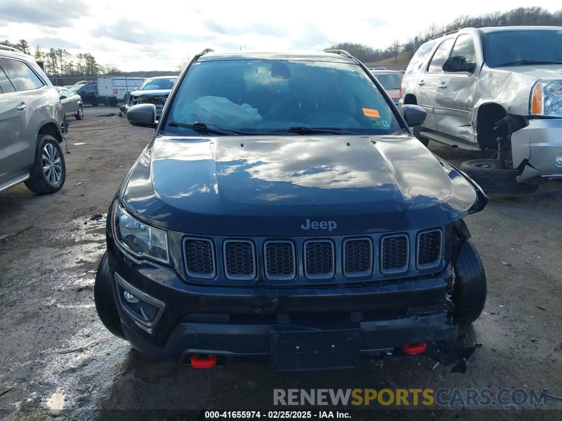 13 fotografías del automóvil dañado 3C4NJDDBXKT671364 JEEP COMPASS 2019