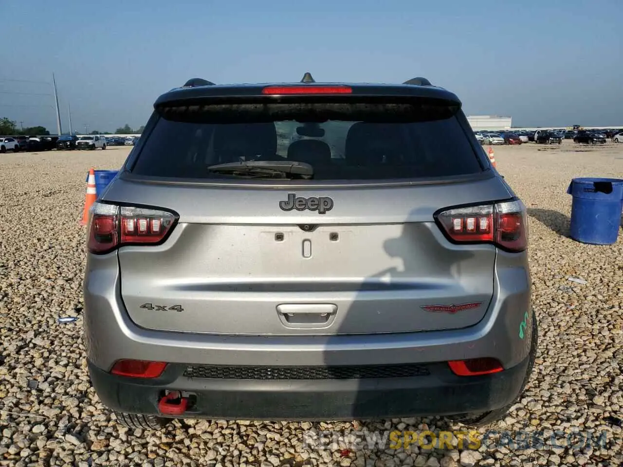 6 fotografías del automóvil dañado 3C4NJDDBXKT671591 JEEP COMPASS 2019