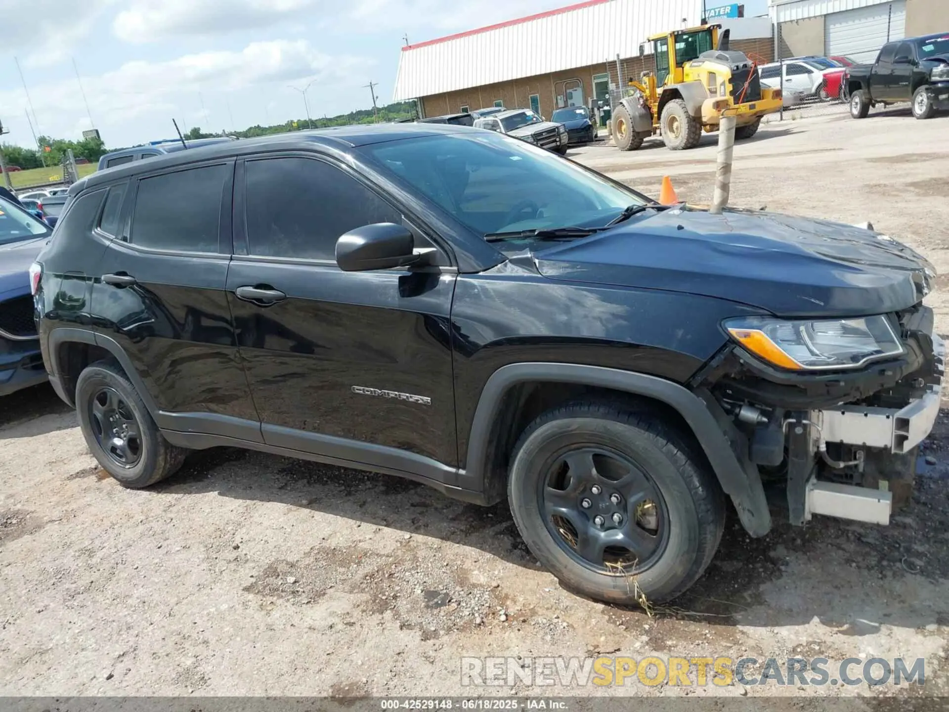 14 fotografías del automóvil dañado 3C4NJCAB6LT141490 JEEP COMPASS 2020