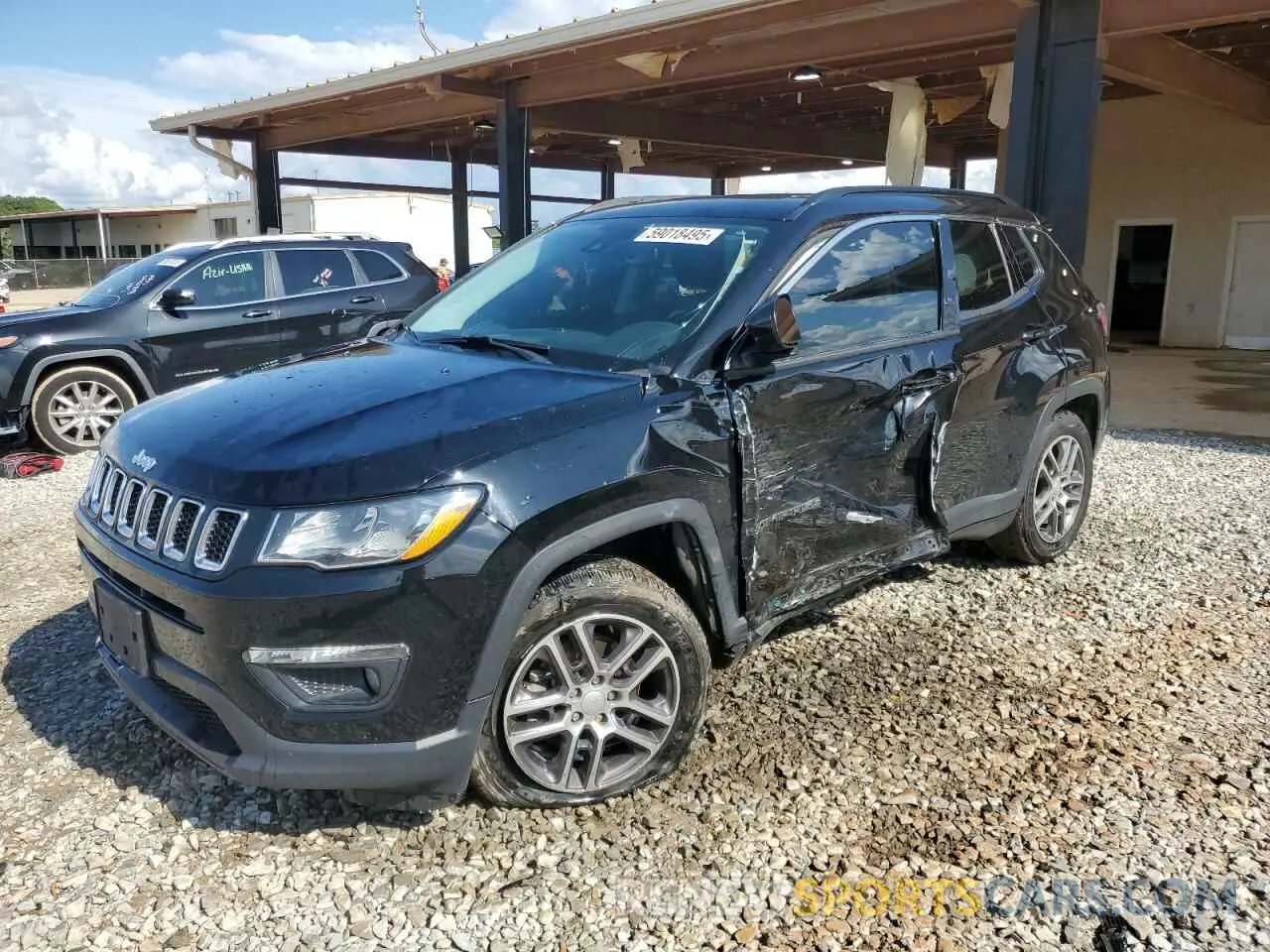 1 fotografías del automóvil dañado 3C4NJCBB0LT242054 JEEP COMPASS 2020
