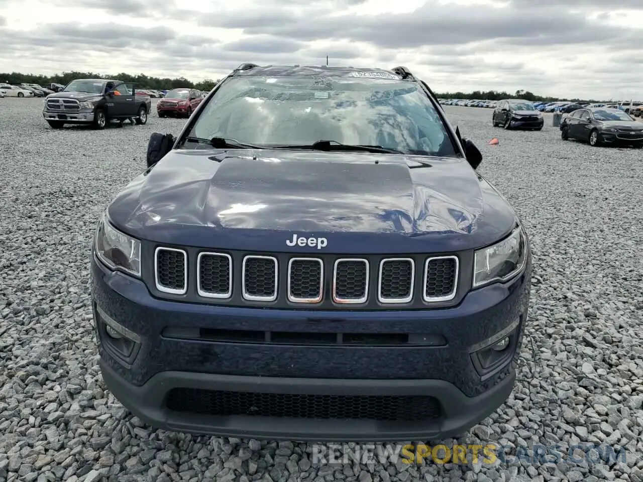 5 fotografías del automóvil dañado 3C4NJCBB2LT159063 JEEP COMPASS 2020