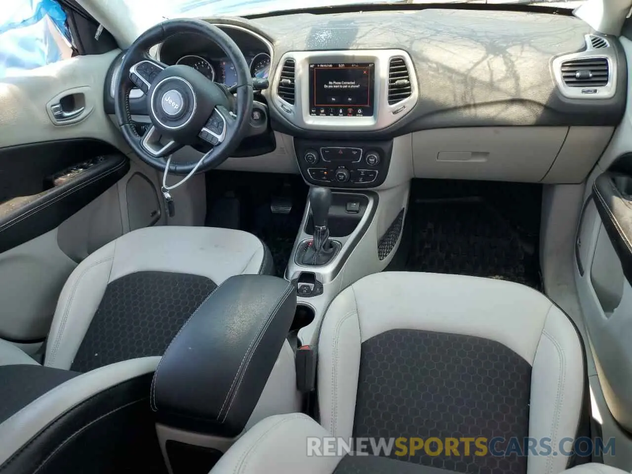 8 fotografías del automóvil dañado 3C4NJCBB2LT159063 JEEP COMPASS 2020