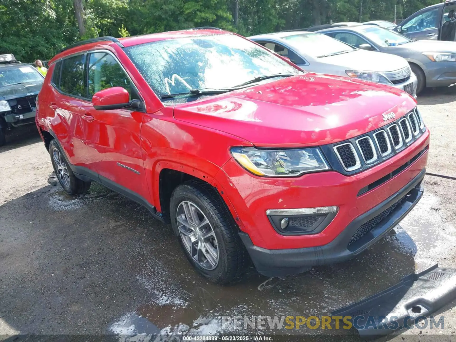 1 fotografías del automóvil dañado 3C4NJCBB2LT205894 JEEP COMPASS 2020