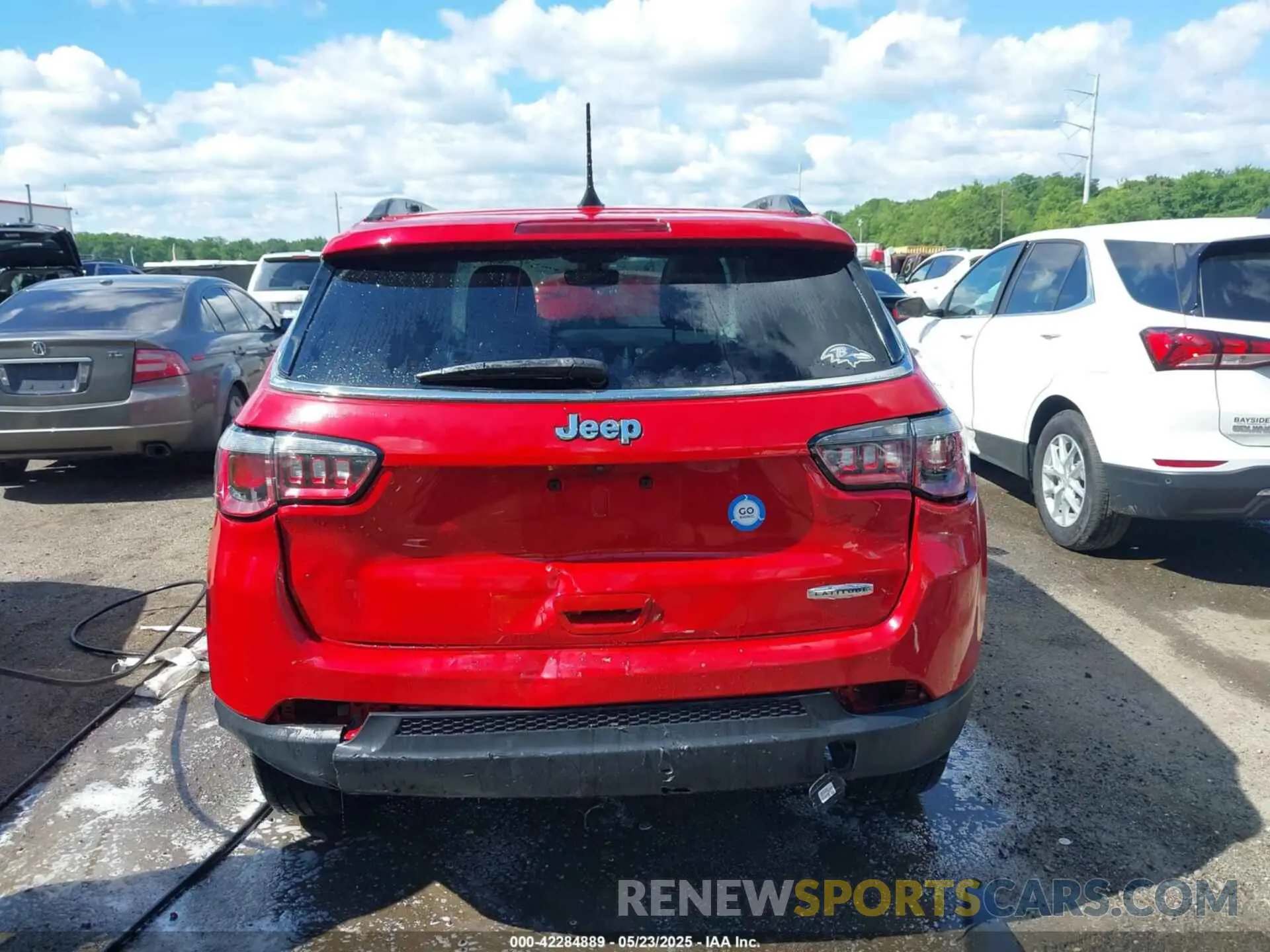 16 fotografías del automóvil dañado 3C4NJCBB2LT205894 JEEP COMPASS 2020