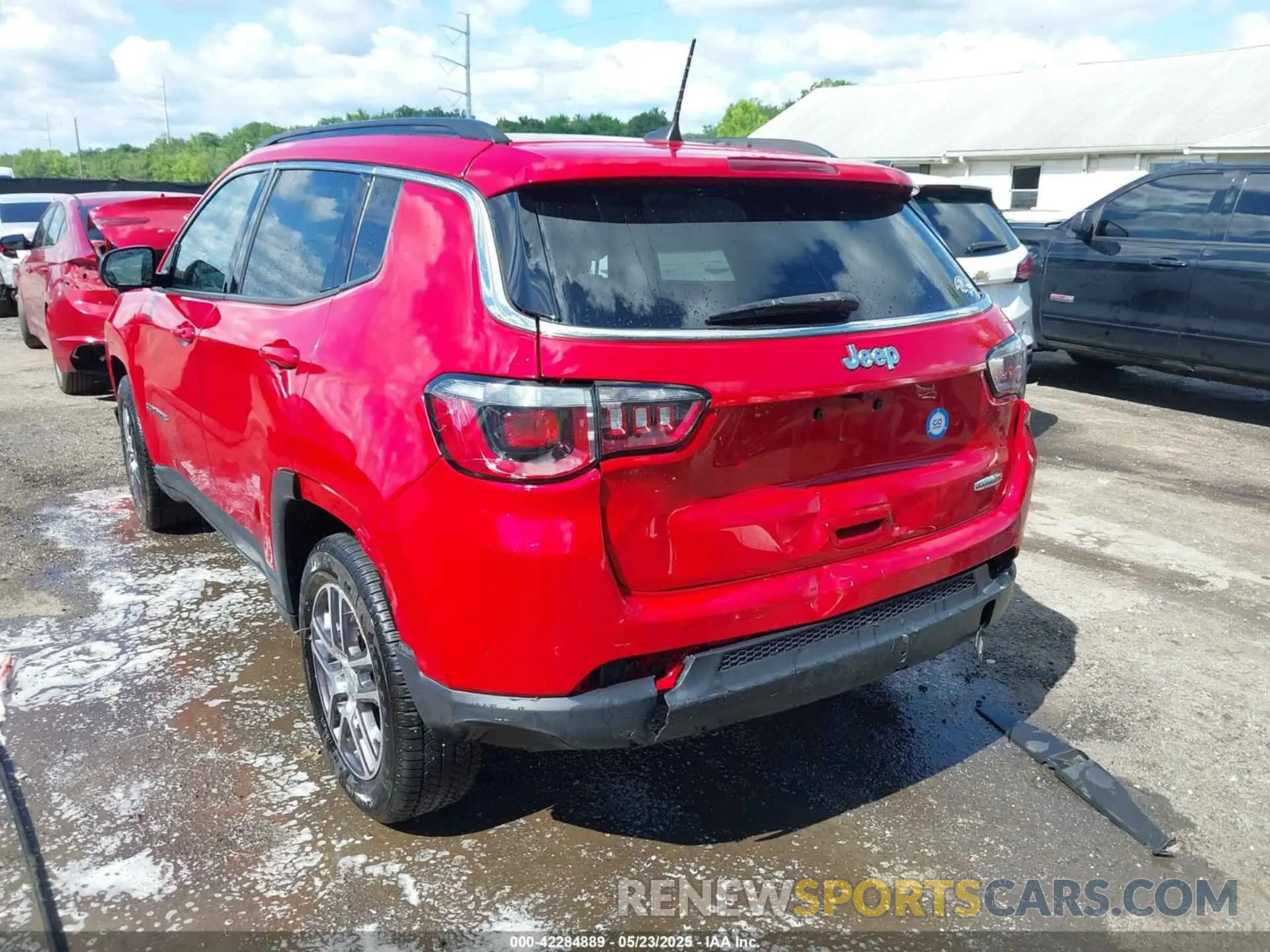 6 fotografías del automóvil dañado 3C4NJCBB2LT205894 JEEP COMPASS 2020